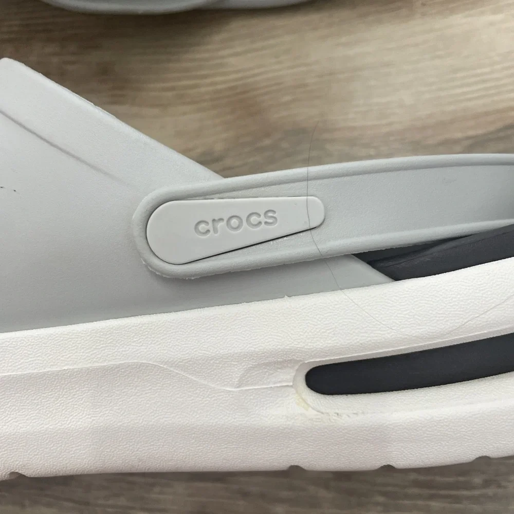 Crocs InMotion Clogs Atmosphere Mens Size 13 Gray Comfort Mules 209964-410